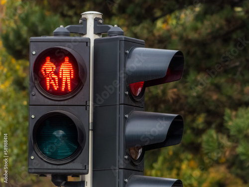 Photo: Radweg und Gehweg Ende Radweg und Gehweg Ende