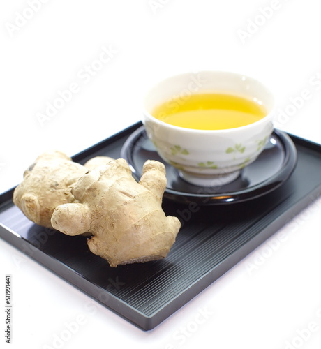 Photo: Healthy ginger tea Healthy ginger tea