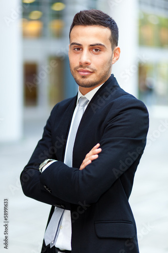 Photo: Smiling businessman Smiling businessman