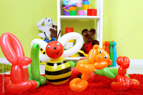 Photo: Simple balloon animals and other toys Simple balloon animals and other toys