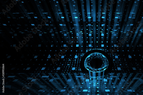 Illustration: Abstract business science or technology background Abstract business science or technology background