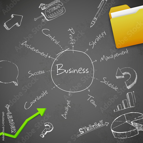Vector: Business Background Business Background