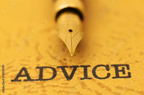 Photo: Fountain pen on advice Fountain pen on advice