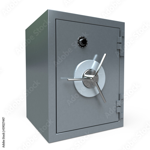 Illustration: locked Safe locked Safe