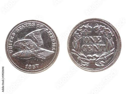 Photo: Coin isolated Coin isolated