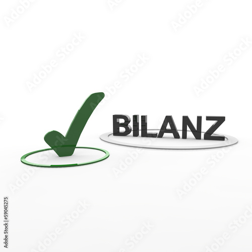 Illustration: bilanz, abschluss, bilanz, abschluss,