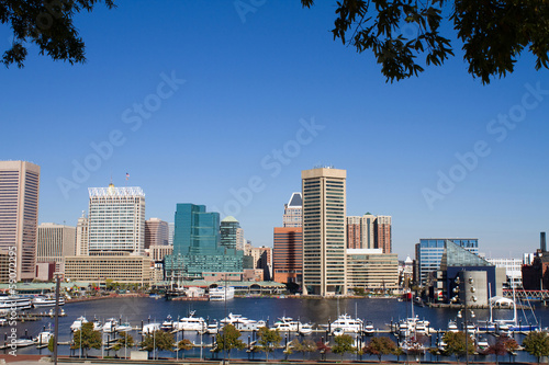 Photo: Baltimore Harbor Skyline Baltimore Harbor Skyline