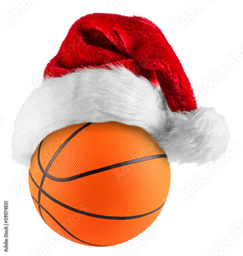 Photo: basketball santa hat basketball santa hat