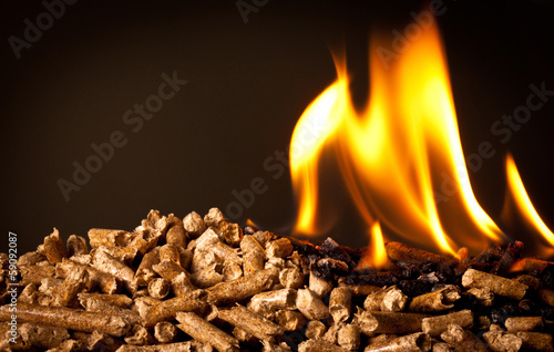 Photo: wood pellet wood pellet