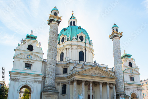Photo: ancient building in the middle of Vienna, Austria ancient building in the middle of Vienna, Austria