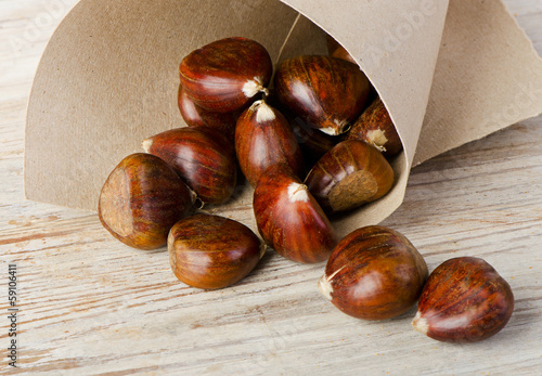 Photo: chestnuts chestnuts