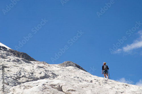Photo: trekking on italians dolomities trekking on italians dolomities