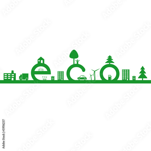Vector: Ecology elements Ecology elements