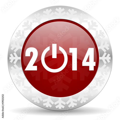 Illustration: new years 2014 icon new years 2014 icon