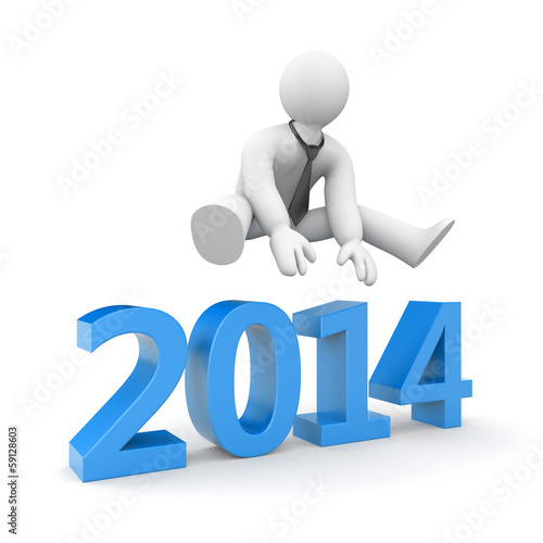 Illustration: Jump to new year Jump to new year