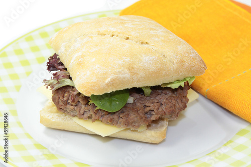 Photo: burger burger