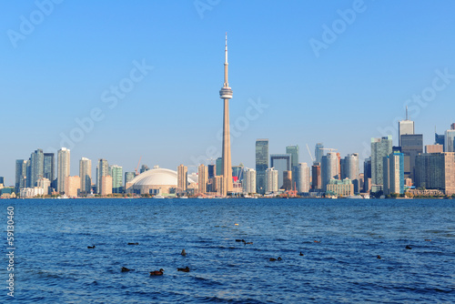 Photo: Toronto skyline in the day Toronto skyline in the day