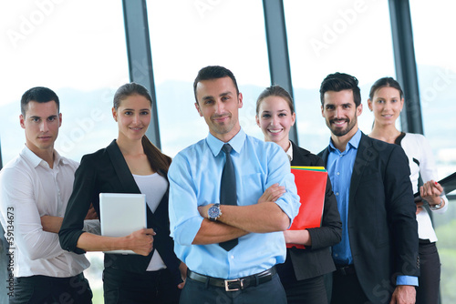 Photo: business people group in a meeting at office business people group in a meeting at office