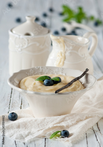Photo: Homemade custard Homemade custard