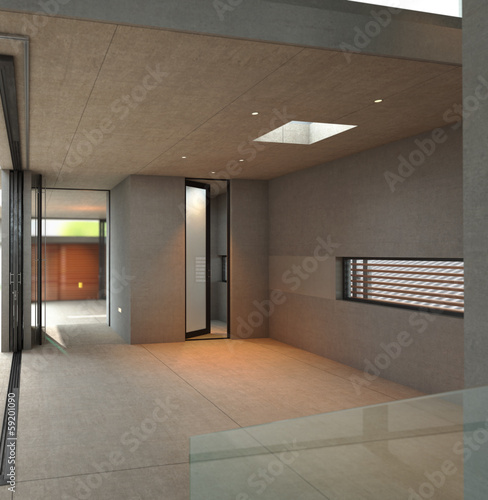 Illustration: Bungalow with a pool Bungalow with a pool