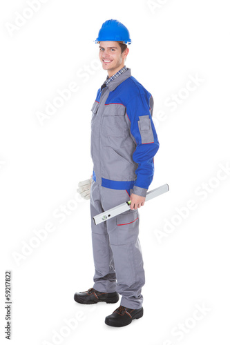 Photo: Architect Holding Working Instrument Architect Holding Working Instrument