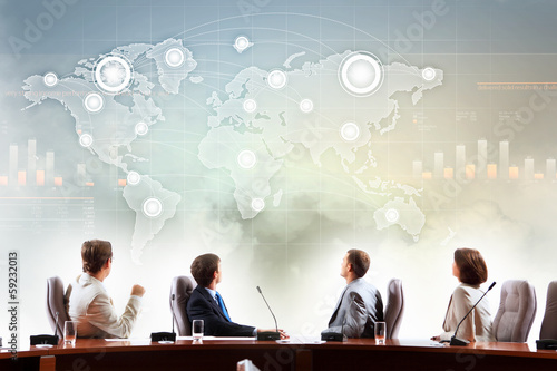 Photo: Business presentation Business presentation