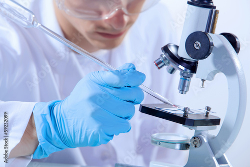Photo: Man scientist Man scientist