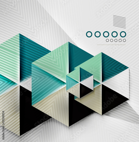 Vector: Hexagon business paper geometric shape Hexagon business paper geometric shape