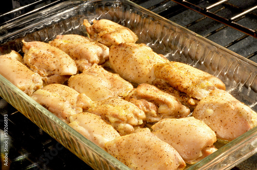 Photo: Chicken thighs from the oven Chicken thighs from the oven