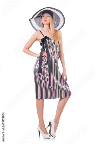 Photo: Woman in summer vacation concept Woman in summer vacation concept