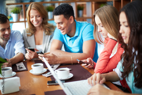 Photo: Virtual communication Virtual communication