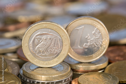 Photo: 1 Euro Griechenland 1 Euro Griechenland