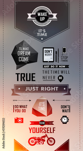 Vector: Modern black Quote Modern black Quote