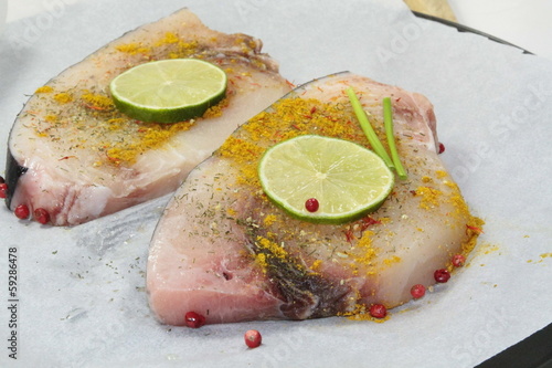 Photo: steaks d'espadon steaks d'espadon