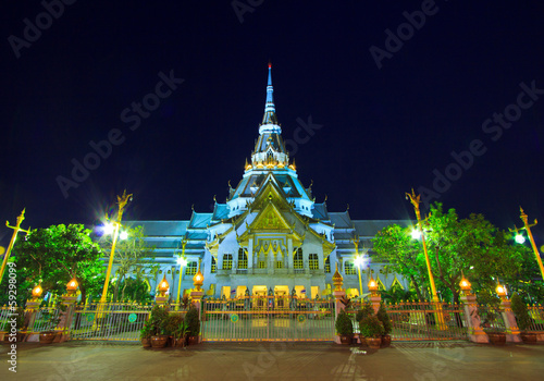 Photo: Wat So-Thorn in Cha-Choeng-Sao province of Thailand Wat So-Thorn in Cha-Choeng-Sao province of Thailand