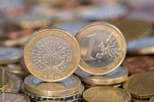 Photo: 1 Euro France Frankreich 1 Euro France Frankreich
