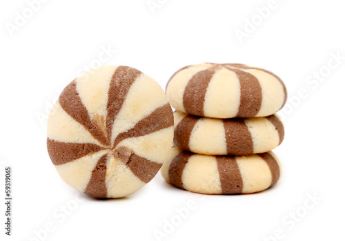 Photo: Biscuits of a chocolate cloves. Biscuits of a chocolate cloves.
