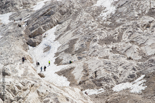 Photo: people play with snow people play with snow