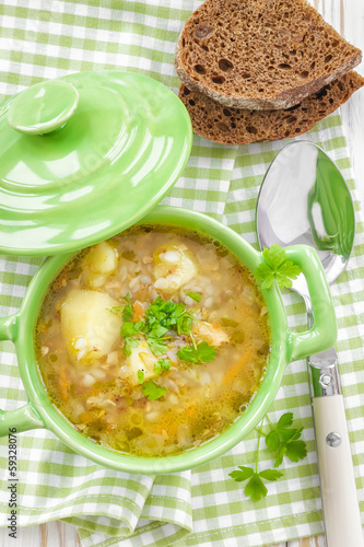 Photo: Buckwheat soup Buckwheat soup