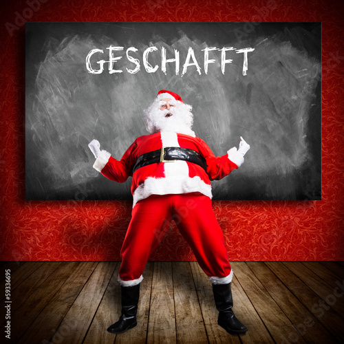 Photo: Weihnachtsmann hat es geschafft Weihnachtsmann hat es geschafft