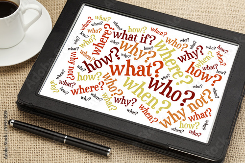 Photo: questions on digital tablet questions on digital tablet