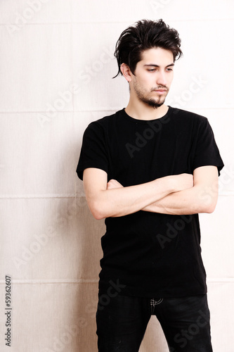Photo: Portrait of a young male Portrait of a young male