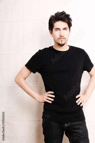 Photo: Portrait of a young male Portrait of a young male