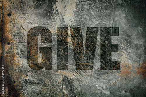 Photo: give give