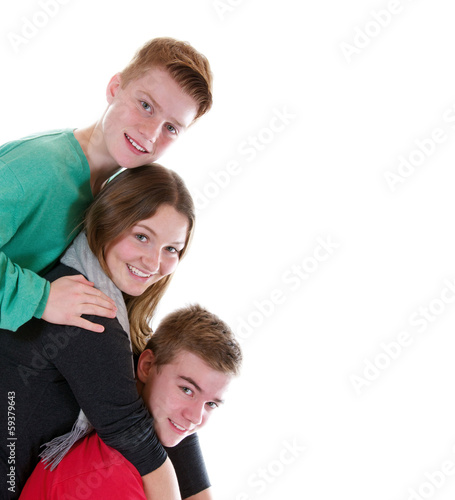 Photo: Drei Teenager Drei Teenager