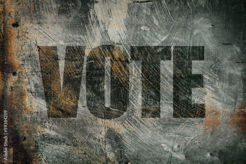 Photo: vote vote