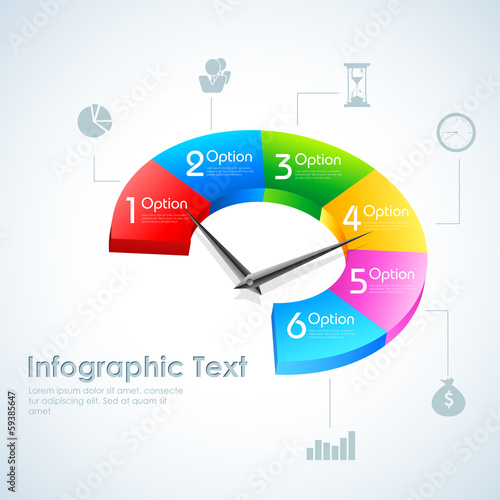 Vector: Business Infographics Pie Chart Business Infographics Pie Chart