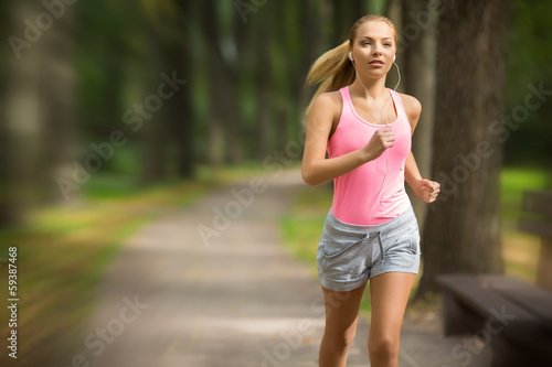 Photo: Running girl Running girl