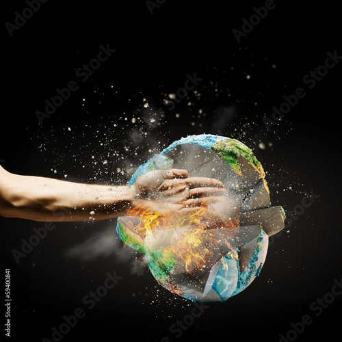 Photo: Ecology problem Ecology problem