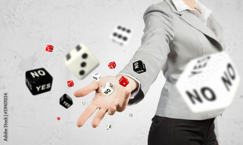 Photo: Risk in business Risk in business